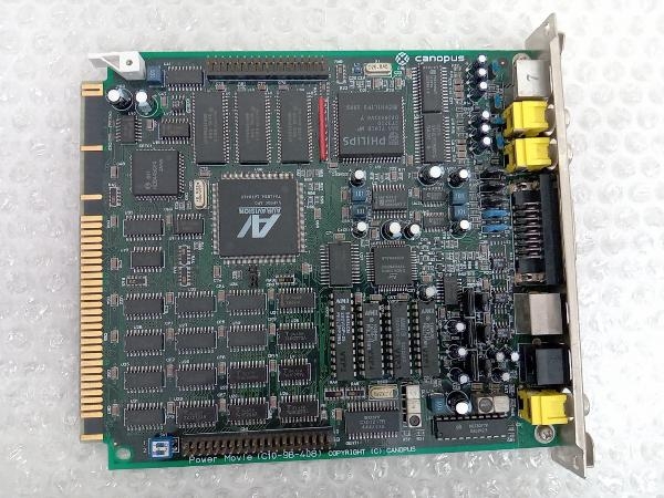 動作未確認 CANOPUS Power Movie （C10-98-408）ビデオキャプチャーボード PC-98用 Cバス_画像2