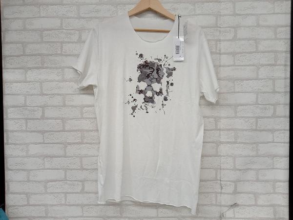 Lucien pellat-finet ルシアンペラフィネ 半袖Tシャツ カットソー イラストT ホワイト レディース XL 状態考慮_画像1