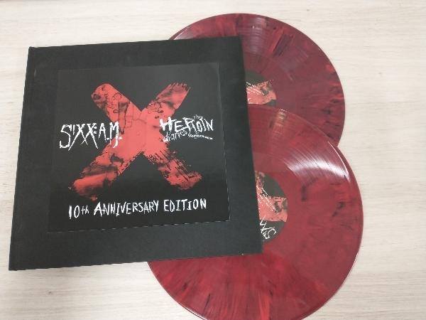 【カラーレコード】Sixx:A.M. The Heroin Diaries Soundtrack 10th anniversary edition CD付_画像1