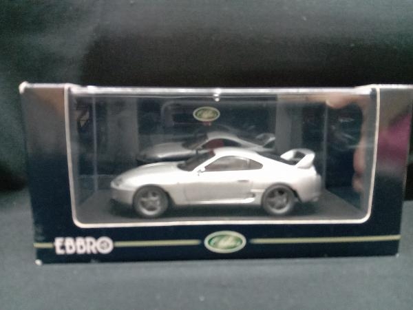 EBBRO 1/43 TOYOTA SUPRA RZ SILVER エブロの画像1