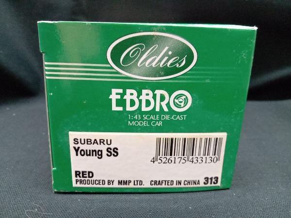 EBBRO 1/43 スバル ヤングSS (レッド) エブロ_画像3