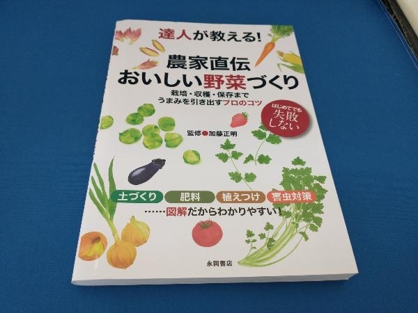 達人が教える!農家直伝おいしい野菜づくり 加藤正明_画像1