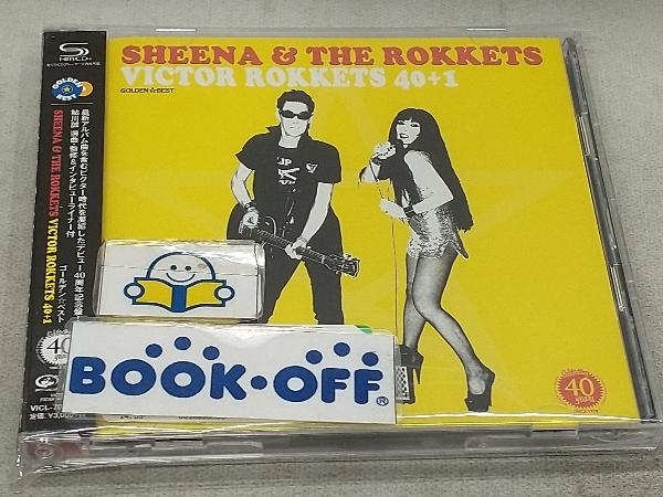 SHEENA & THE ROKKETS CD ゴールデン☆ベスト シーナ&ロケッツ VICTOR ROKKETS 40+1(2SHM-CD)_画像1