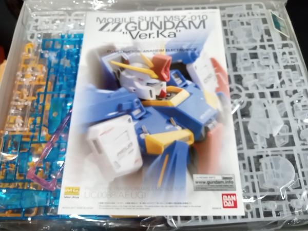 [ inside sack unopened ] plastic model Bandai 1/100 double ze-ta Gundam Ver.Ka clear color MG [ Mobile Suit Gundam ZZ] Gundam base limitation 