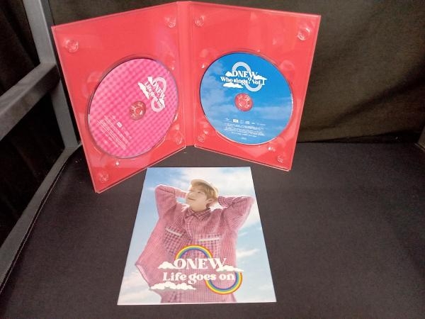 (折り込みポスター＆ビックサイズフォトカード10枚＆歌詞ブックレット付き) 「トレカ欠品」オンユ(SHINee) CD Life goes on(初回限定盤B)_画像4