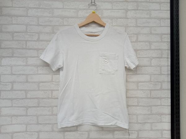 sacai 20AW S Embroidery T-shirt 20-0151S サカイ ホワイト サイズ0 レディース 半袖Tシャツ ポケットTシャツ ワンポイント 刺繍_画像1