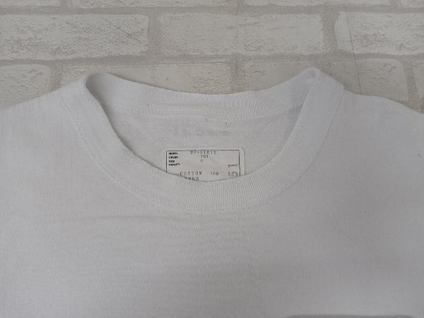 sacai 20AW S Embroidery T-shirt 20-0151S サカイ ホワイト サイズ0 レディース 半袖Tシャツ ポケットTシャツ ワンポイント 刺繍_画像3