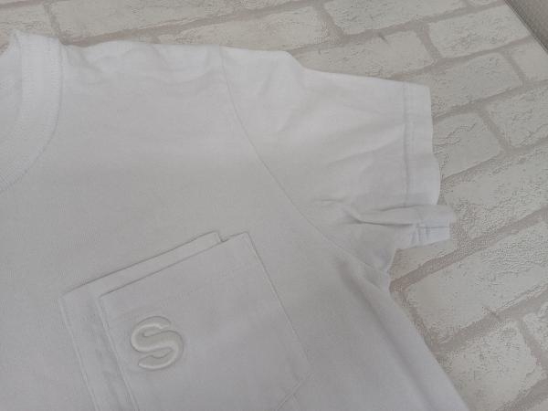 sacai 20AW S Embroidery T-shirt 20-0151S サカイ ホワイト サイズ0 レディース 半袖Tシャツ ポケットTシャツ ワンポイント 刺繍_画像4