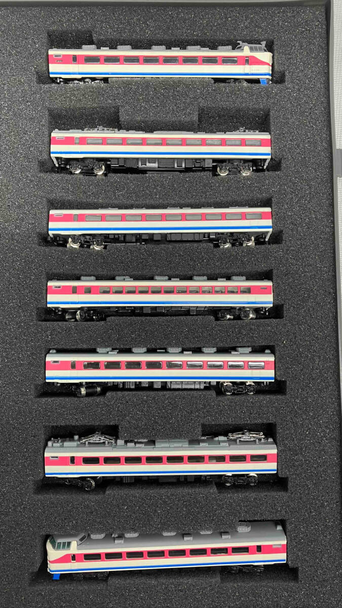 ジャンク Zゲージ ZJゲージ 489系 特急型電車 7両セット 白山カラー 店舗受取可の画像6
