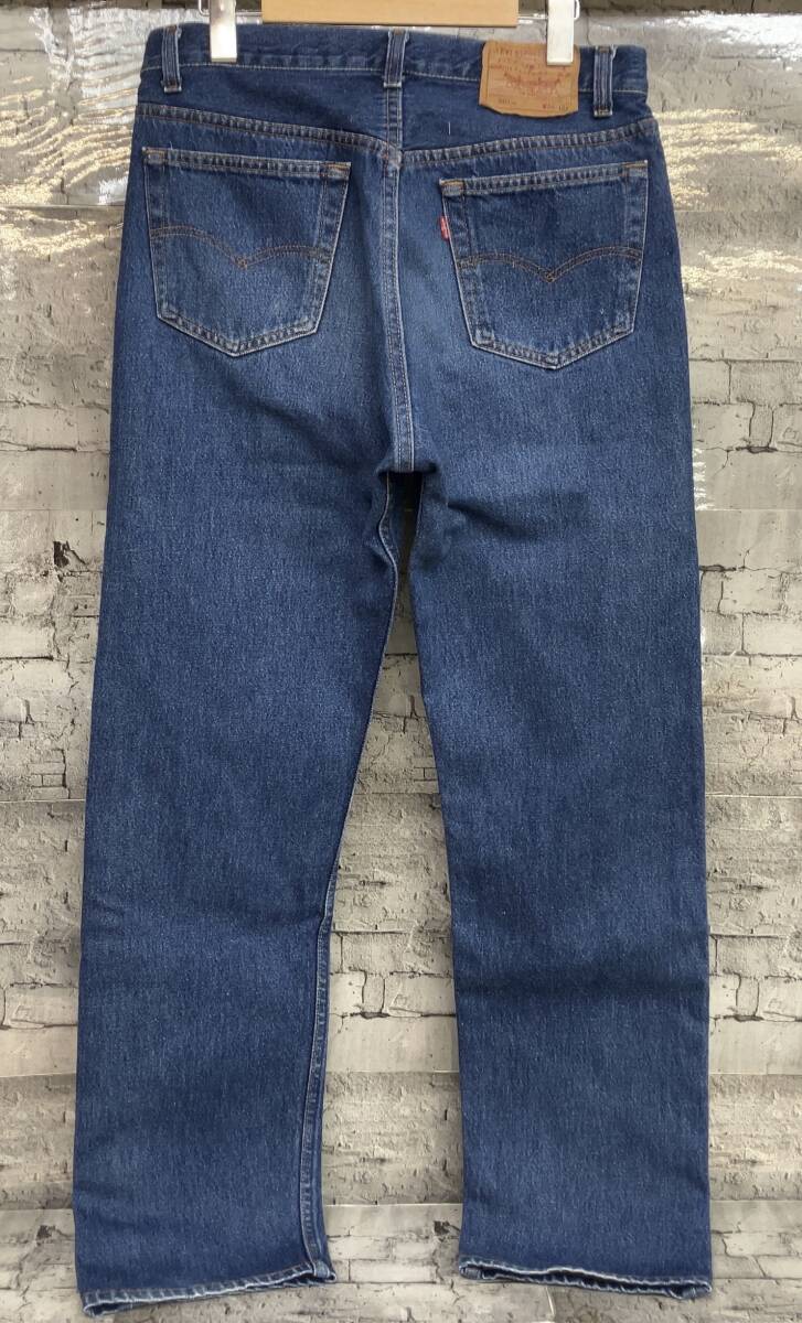 90s USA製 LEVI’S リーバイス 501XX 復刻 552刻印 ジーンズ サイズ W34 L34 インディゴ 店舗受取可_画像2