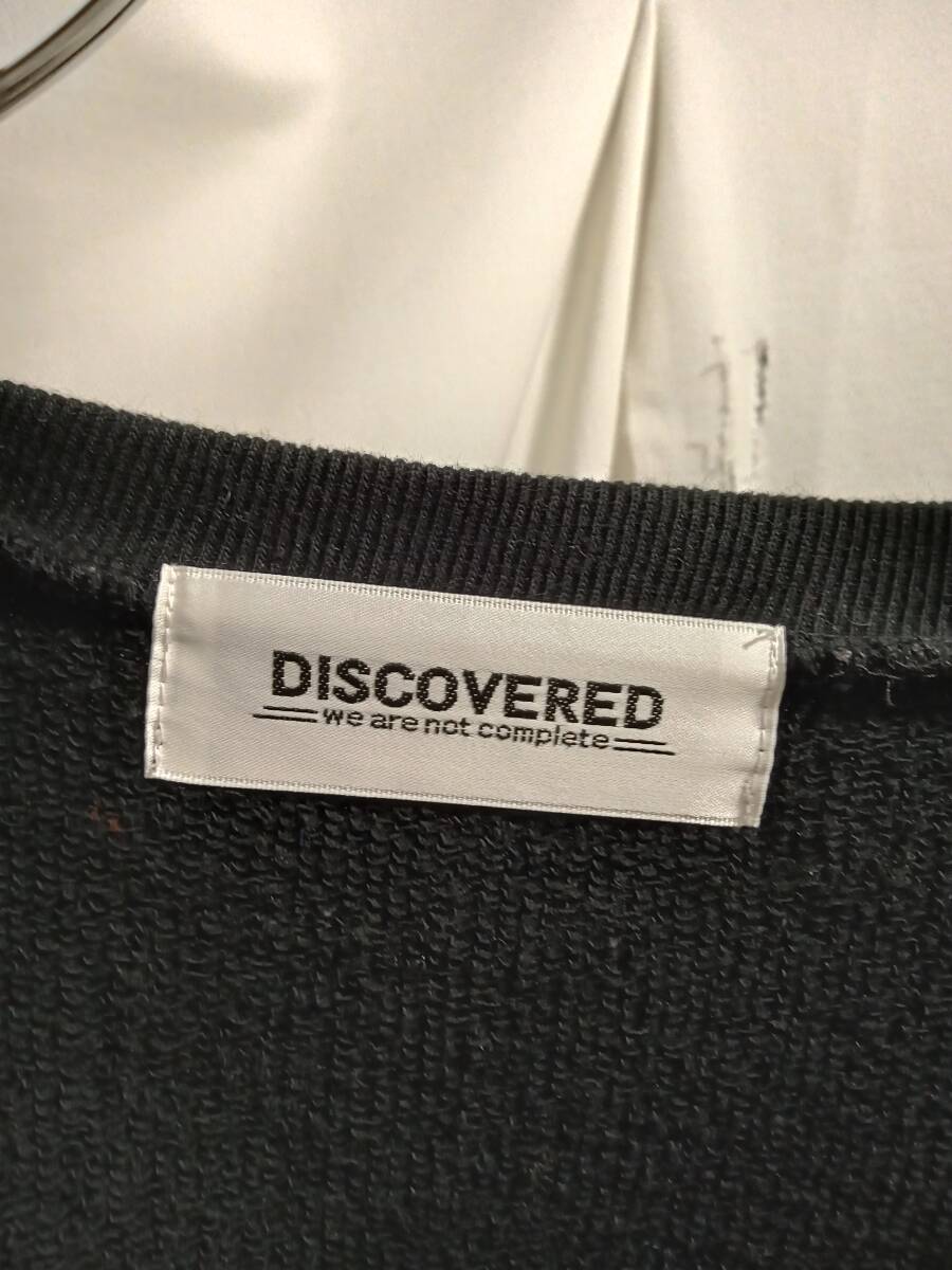 21AW DISCOVERED SHELL STITCH SWEAT サイズ1 ブラック 店舗受取可_画像3