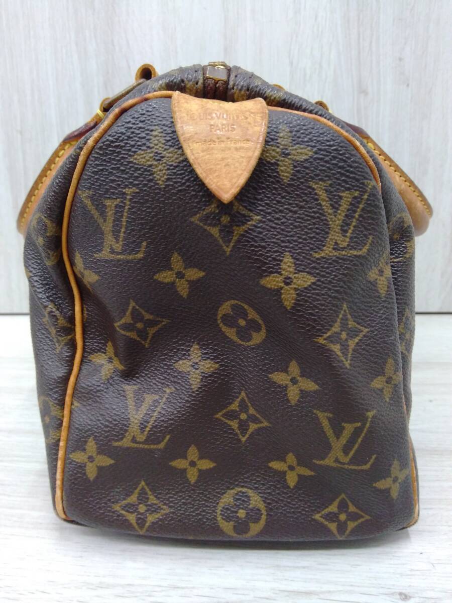 ルイヴィトン LOUIS VUITTON／モノグラム ／スピーディ25 ハンドバッグ 鑑定書・パドロック付（キー欠品）の画像2