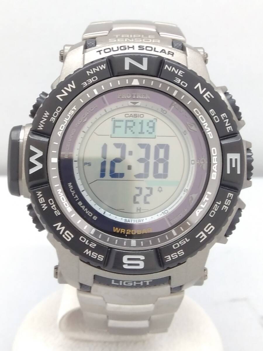 CASIO カシオ PRO TREK プロトレック PRW-3500T 電波ソーラー 腕時計の画像1