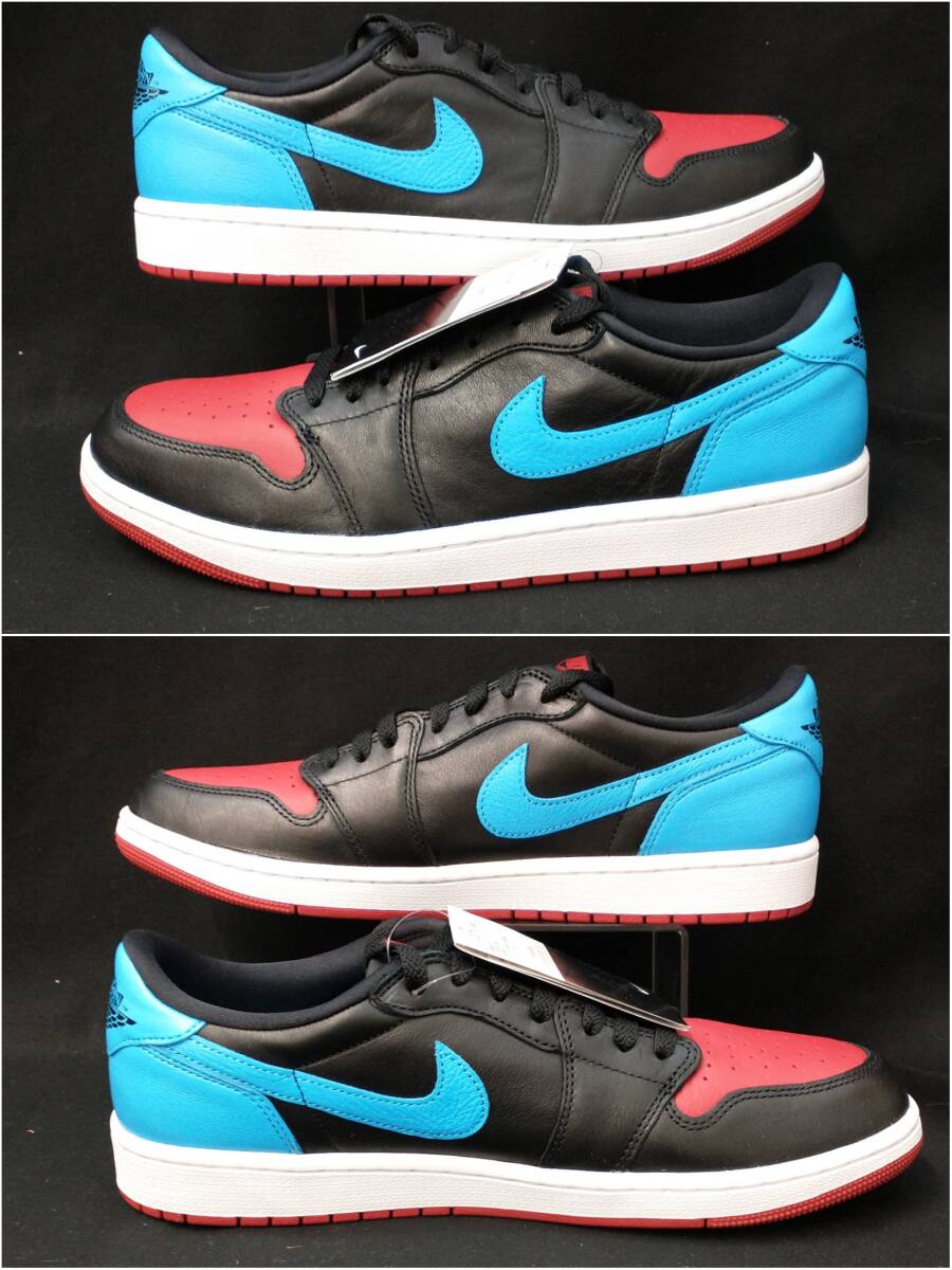 [黒タグ付・未使用] NIKE AIR JORDAN 1 RETRO LOW OG UNC to CHICAGO ジョーダン ノースカロライナ シカゴ 29cm CZ0775-046 店舗受取可の画像4