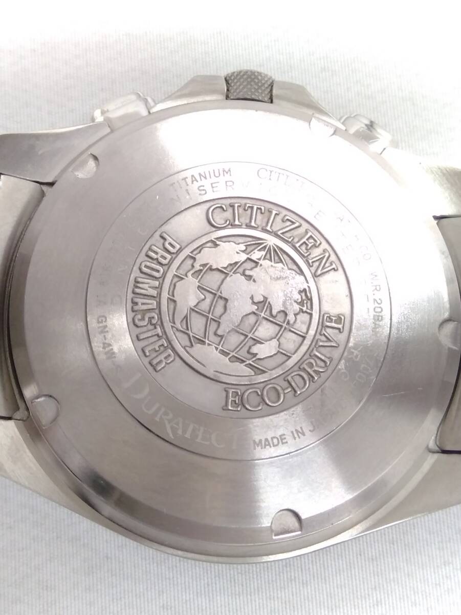 CITIZEN シチズン PROMASTER プロマスター E610-T008313 電波ソーラー 腕時計の画像5