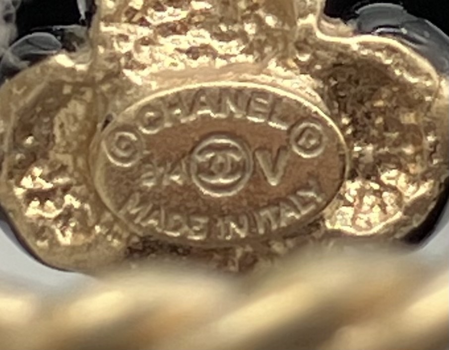 CHANEL Vintageダブルリング ココマーク フラワー シャネル_画像6