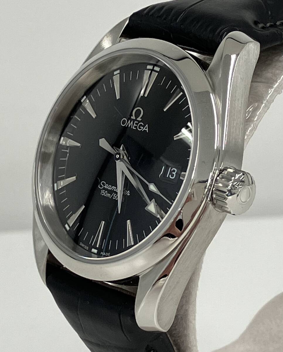 OMEGA オメガ Seamaster シーマスター 2518.50 598＊＊＊＊＊ 腕時計 メンズ クォーツ アクアテラ 150mの画像2