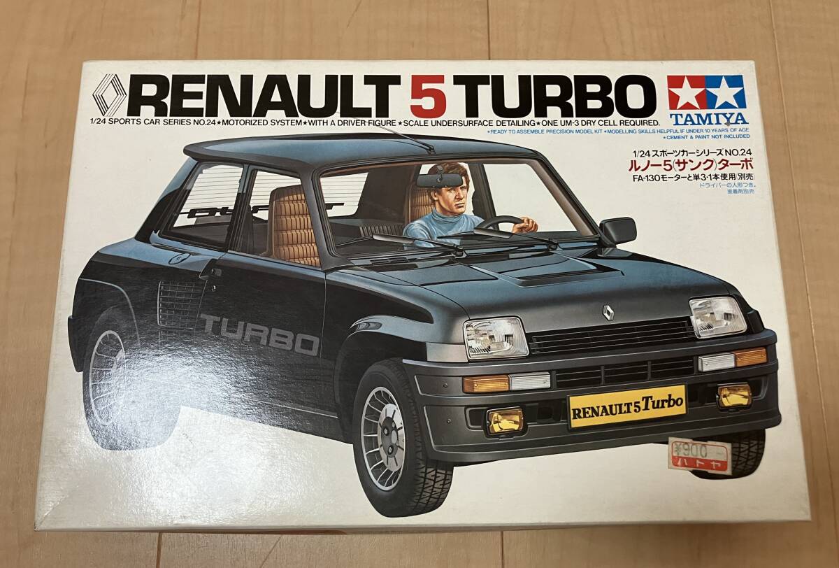 * Renault thank turbo 1/24 plastic model Tamiya made 
