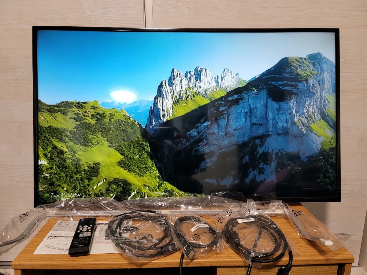 値下げ　美品　I-O DATA 4K モニター 43インチ EX-LD4K431DB