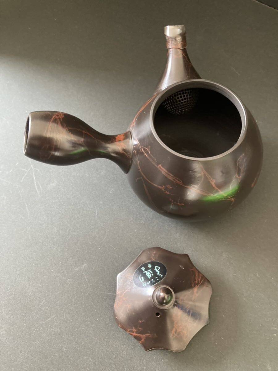 急須　常滑焼　名工　香臣　黒泥　茶器　茶道_画像3