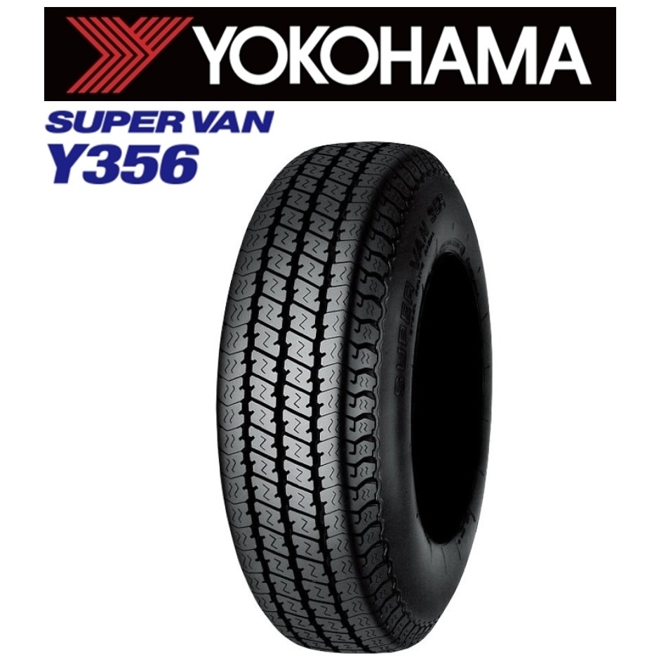 ヨコハマY356付 軽トラ軽バン12インチセット マッドバーン XR-800M GBR/RP 12-4.0 145/80R12 12-4.00B 145R12 6PR 車検対応 リムP_画像3