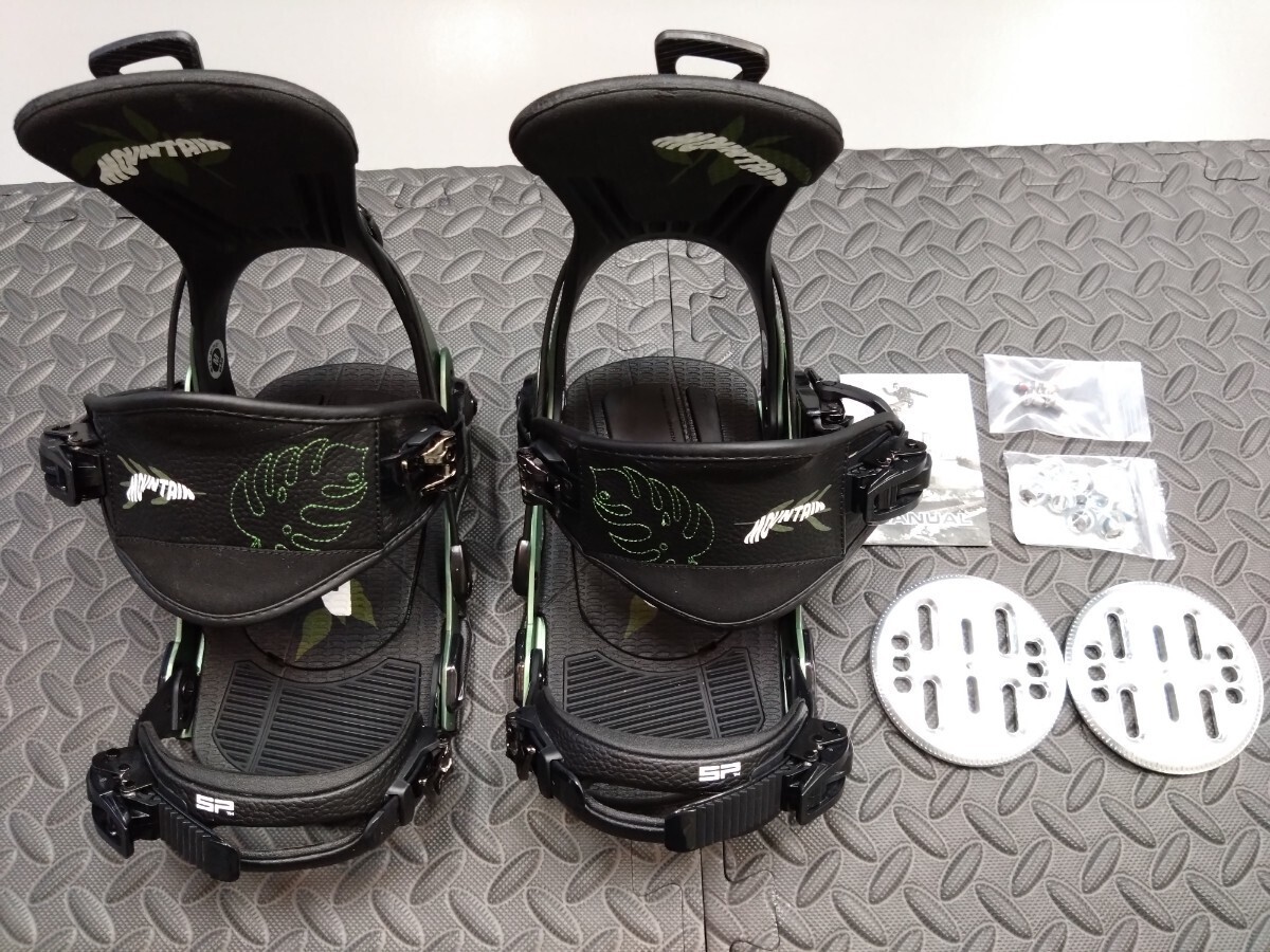 22-23 SP BINDINGS MOUNTAIN エスピー スノーボード ビンディング マウンテン Mサイズの画像1