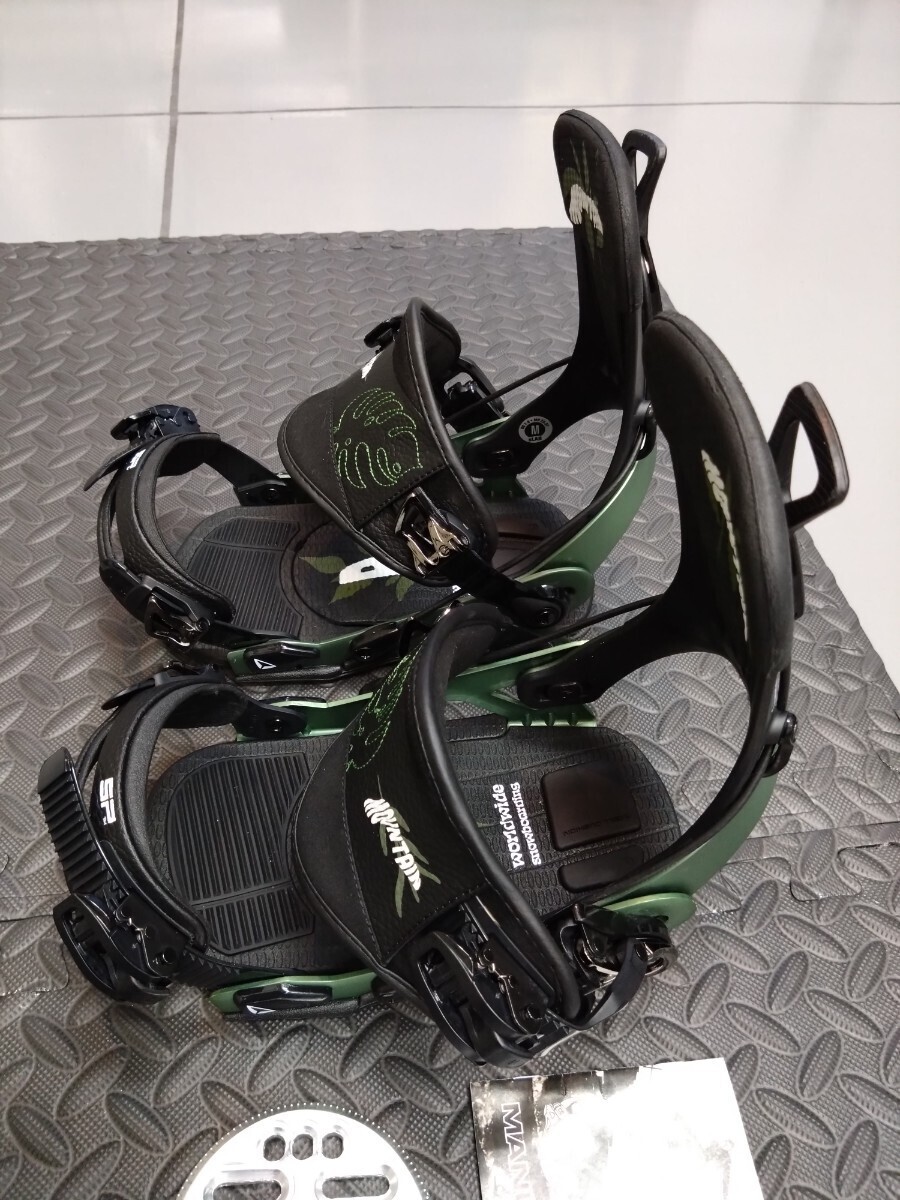 22-23 SP BINDINGS MOUNTAIN エスピー スノーボード ビンディング マウンテン Mサイズの画像3