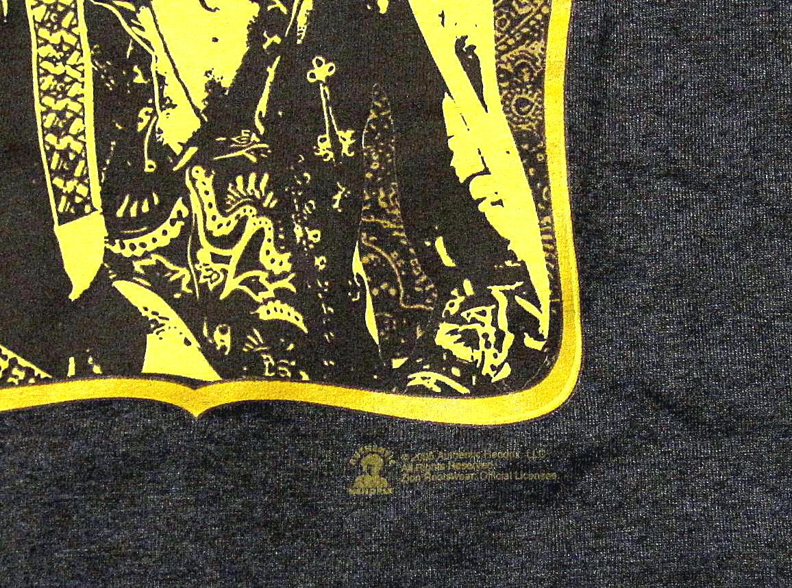 05's ザイオン Tシャツ TAG LIVE Jimi Hendrix EXPERIENCE/ MIX-BROWN / デッドストック 送料込_画像5