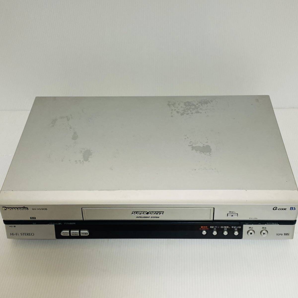 Panasonic VHSビデオデッキ NX-HX33G NV-HV90B ジャンク_画像2