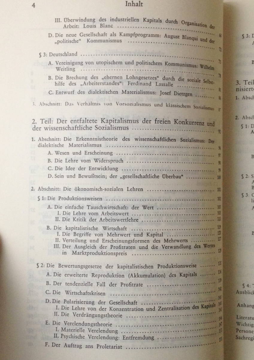 洋書　Ideengeschichte der sozialen Bewegung des 19. und 20. Jahrhunderts／Werner Hofmann　独文・ドイツ語_画像3