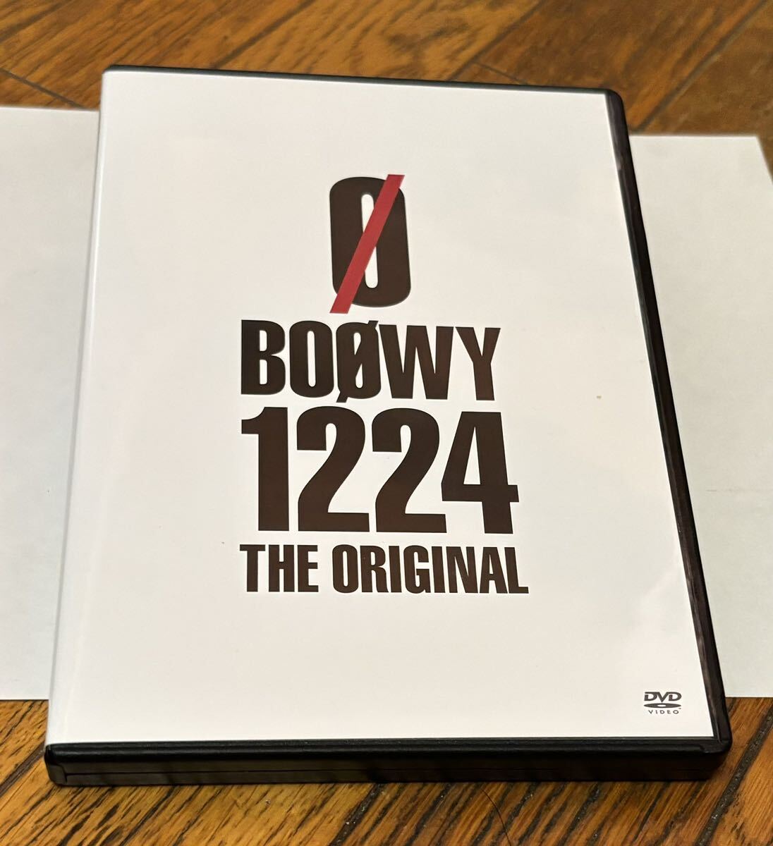 音楽 邦楽 J-ROCK J-POP BOOWY ボウイ BOOWY 1224 THE ORIGINAL DVD版 中古。の画像1