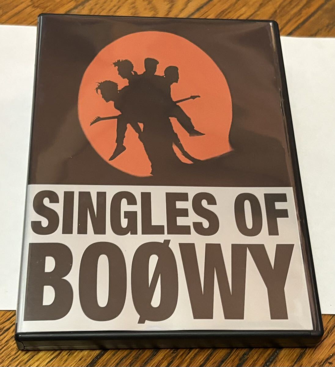 音楽 邦楽 J-ROCK J-POP BOOWY ボウイ SINGLES OF BOOWY DVD版 中古。の画像1