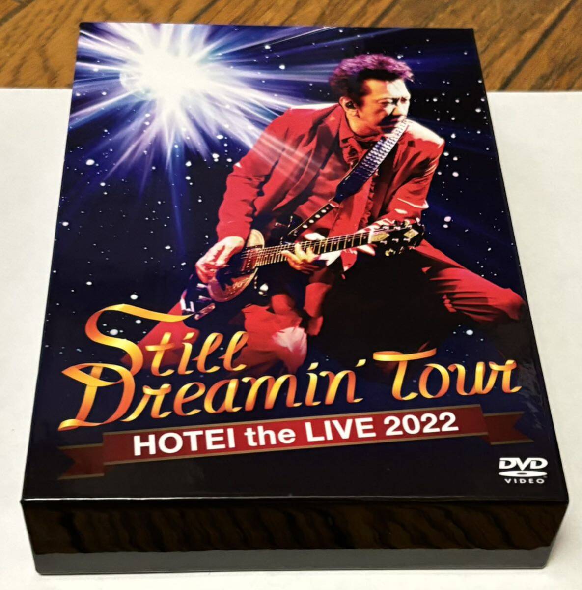 音楽 邦楽 ロック 布袋寅泰 DVD Still Dreamin’ Tour HOTEI THE LIVE 2022 中古。DVD版 1DVD＋2CD 初回生産限定。_画像1