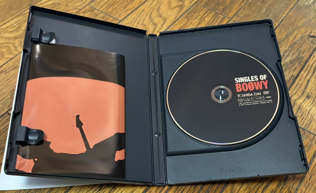 音楽 邦楽 J-ROCK J-POP BOOWY ボウイ SINGLES OF BOOWY DVD版 中古。の画像3