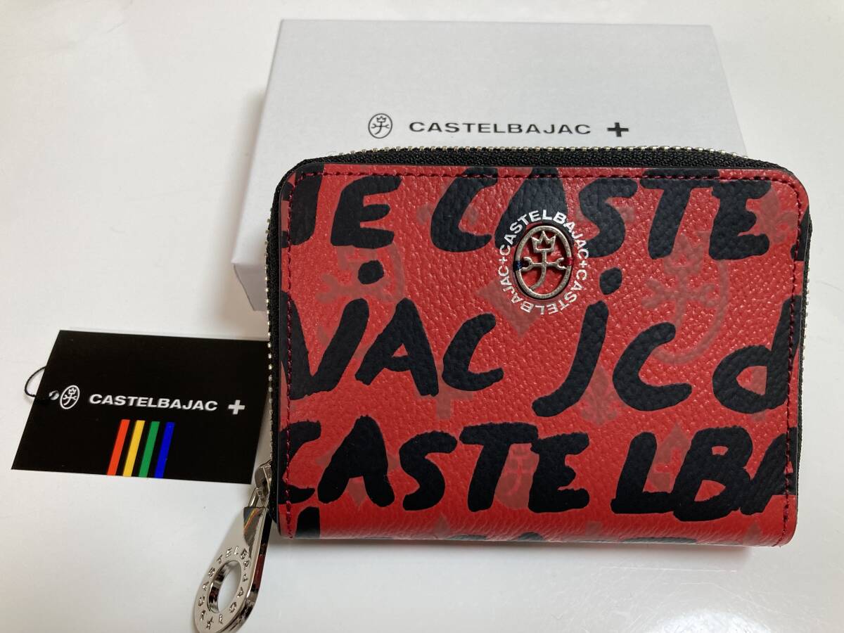 CASTELBAJAC カステルバジャック レザー キーケース ヤリス 062601 アカ 定価13200円 正規品★新品 の画像1