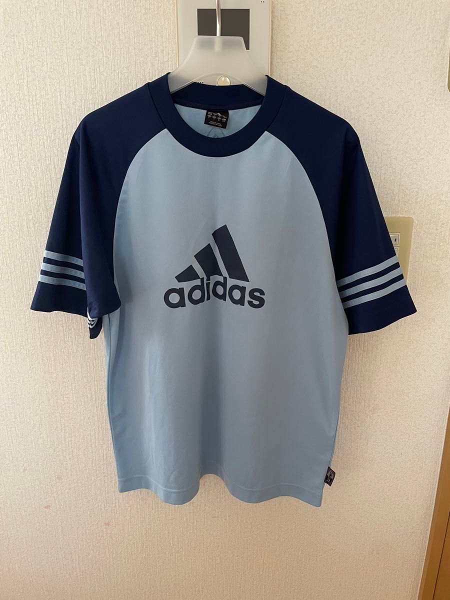 ADIDAS サッカー　フットサル　トレーニング　ウェア　ジャージ Tシャツ