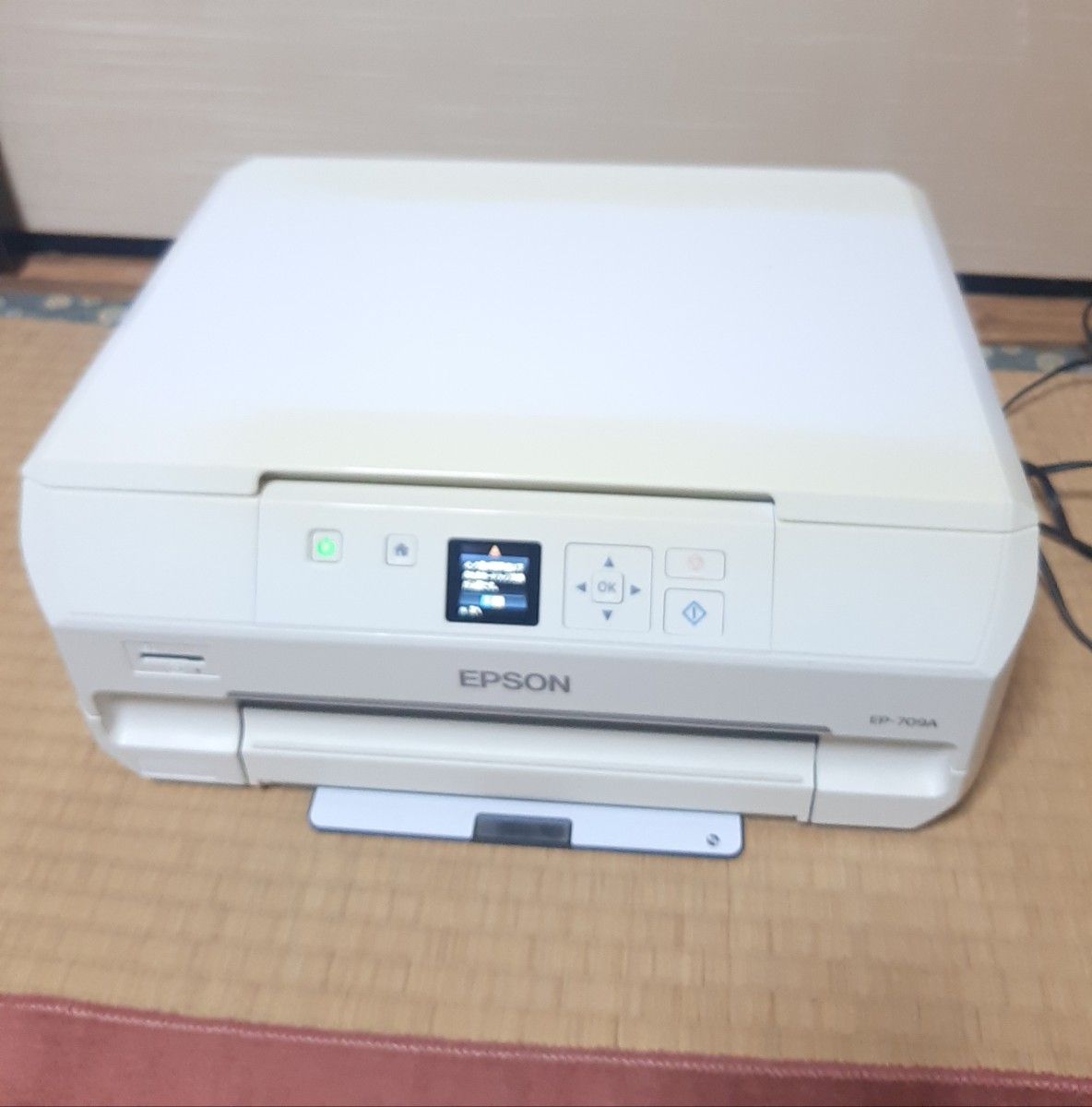 ジャンク　【　EPSON インクジェットプリンター　カラリオ EP-709A エプソン　インクジェット複合機 　】