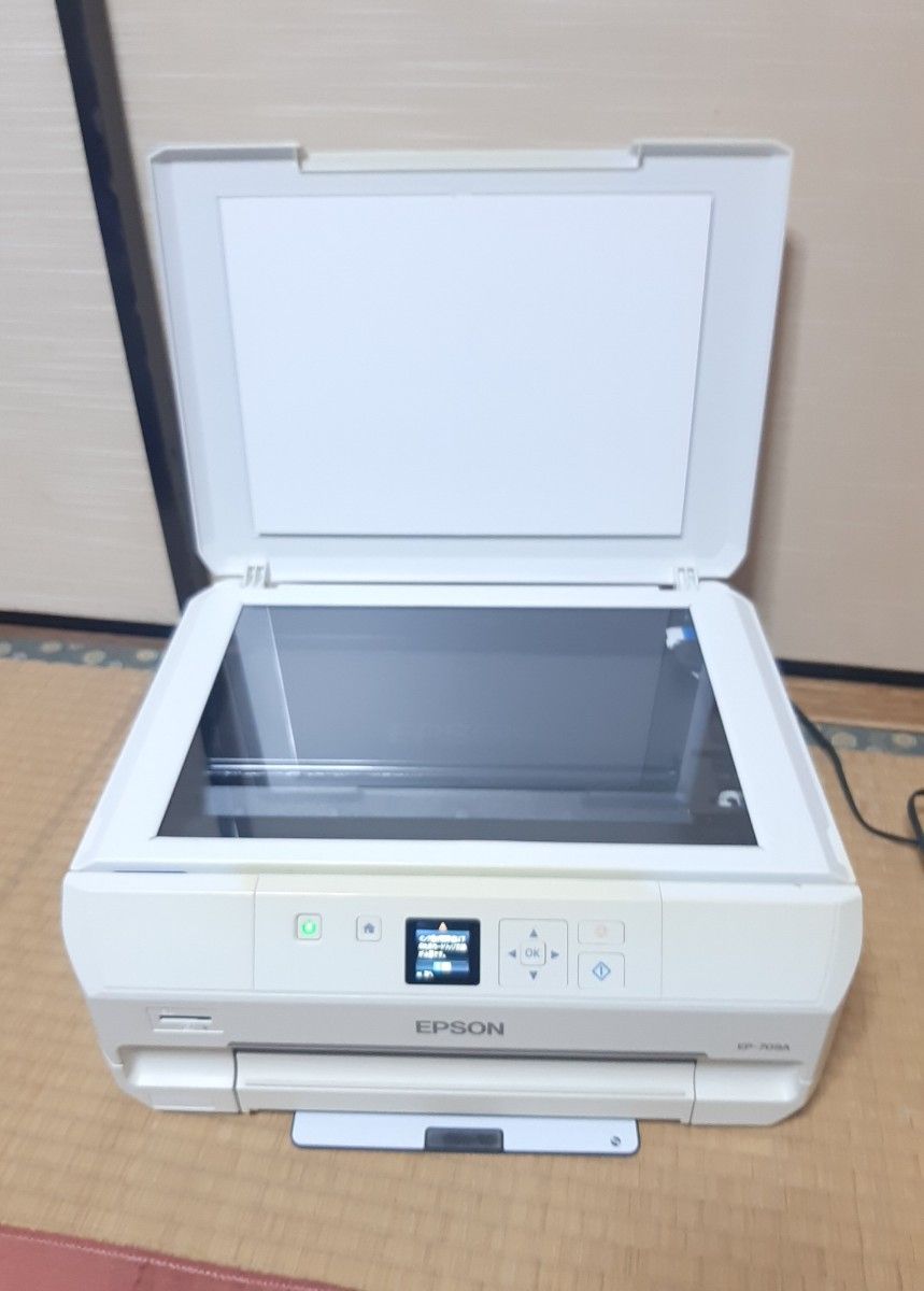 ジャンク　【　EPSON インクジェットプリンター　カラリオ EP-709A エプソン　インクジェット複合機 　】