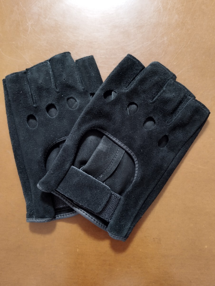  new goods driving gloves sheepskin . size L(24) touch fasteners attaching and detaching 