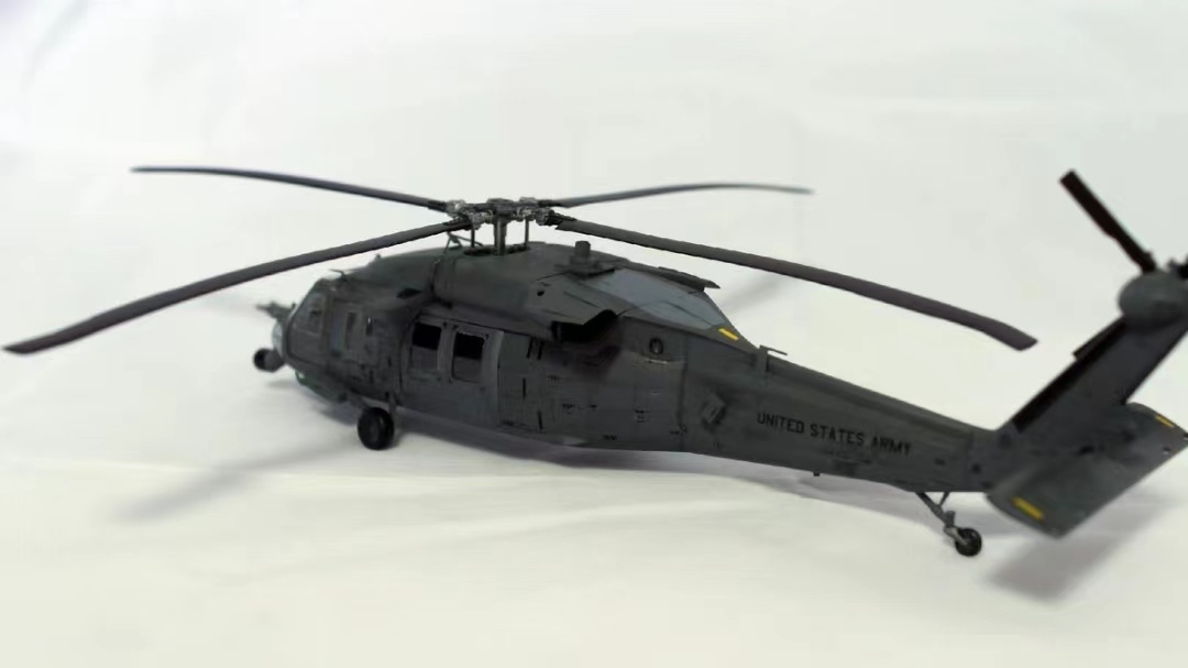 1/48 アメリカ MH-60K ブラックホーク 組立塗装済完成品_画像5