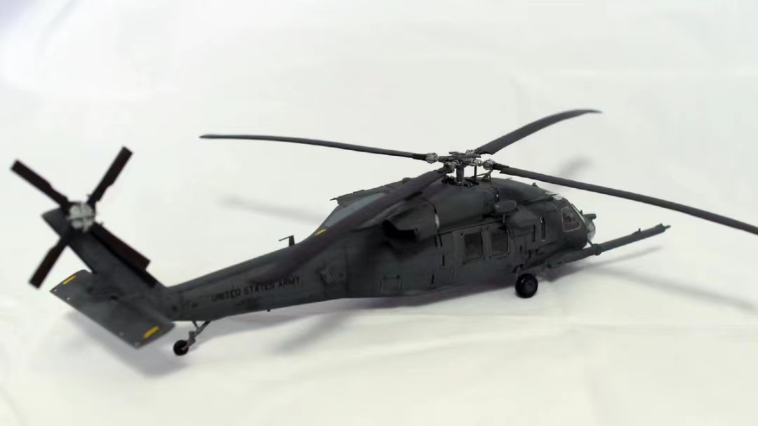 1/48 アメリカ MH-60K ブラックホーク 組立塗装済完成品_画像4
