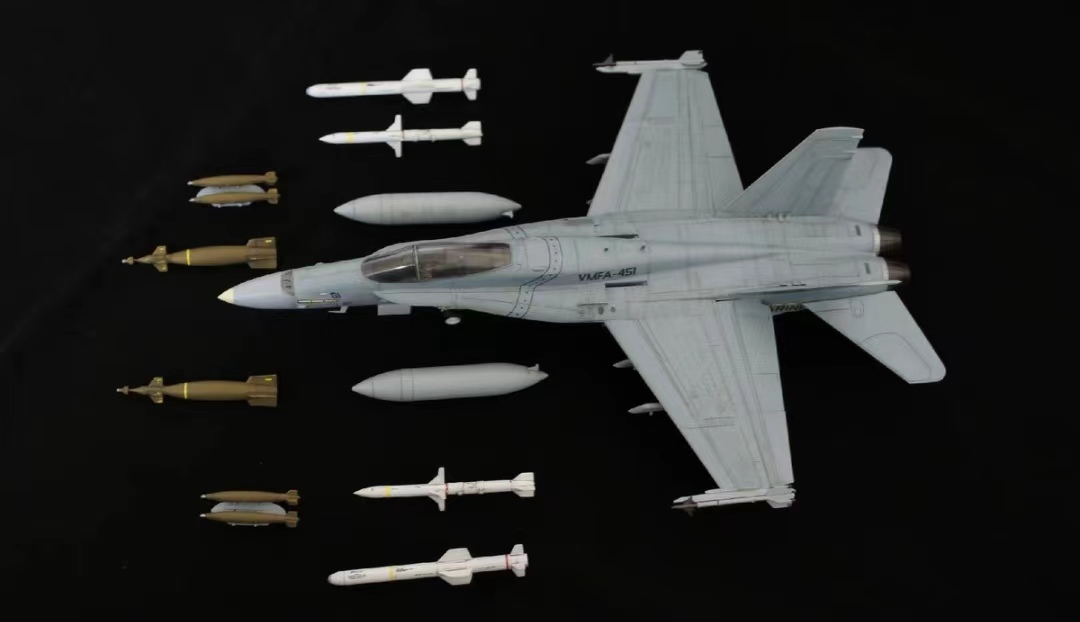 1/48 America navy F/A-18A super ho net construction painted final product 