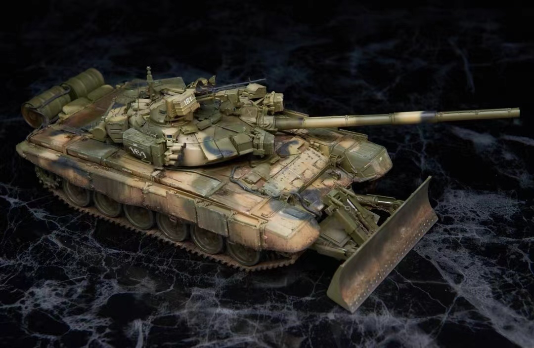 1/35 Россия армия T-90A основной боевой танк сборка покрашен конечный продукт 