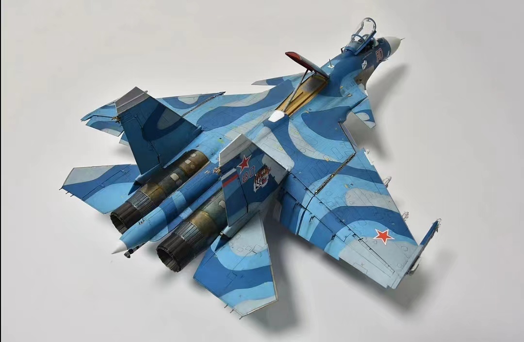 1/48 Россия ВВС Su-33 Frank D сборка покрашен конечный продукт 