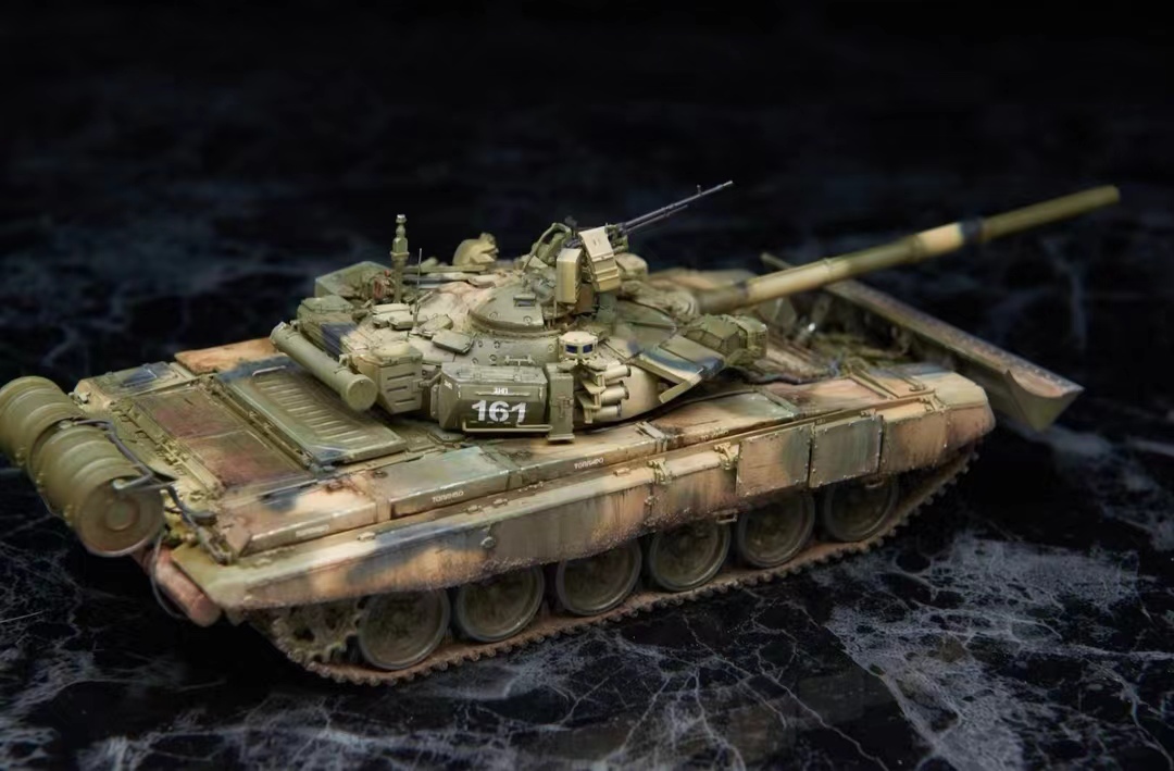 1/35 Россия армия T-90A основной боевой танк сборка покрашен конечный продукт 