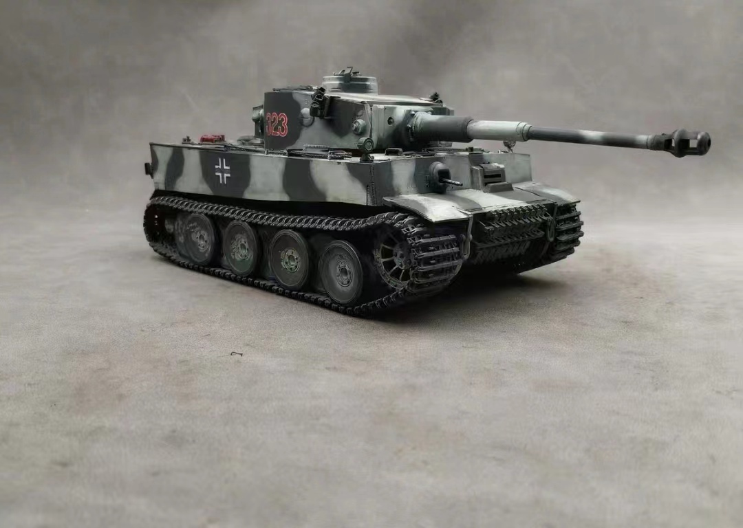 1/35 ドイツ タイガー式戦車 組立塗装済完成品_画像1