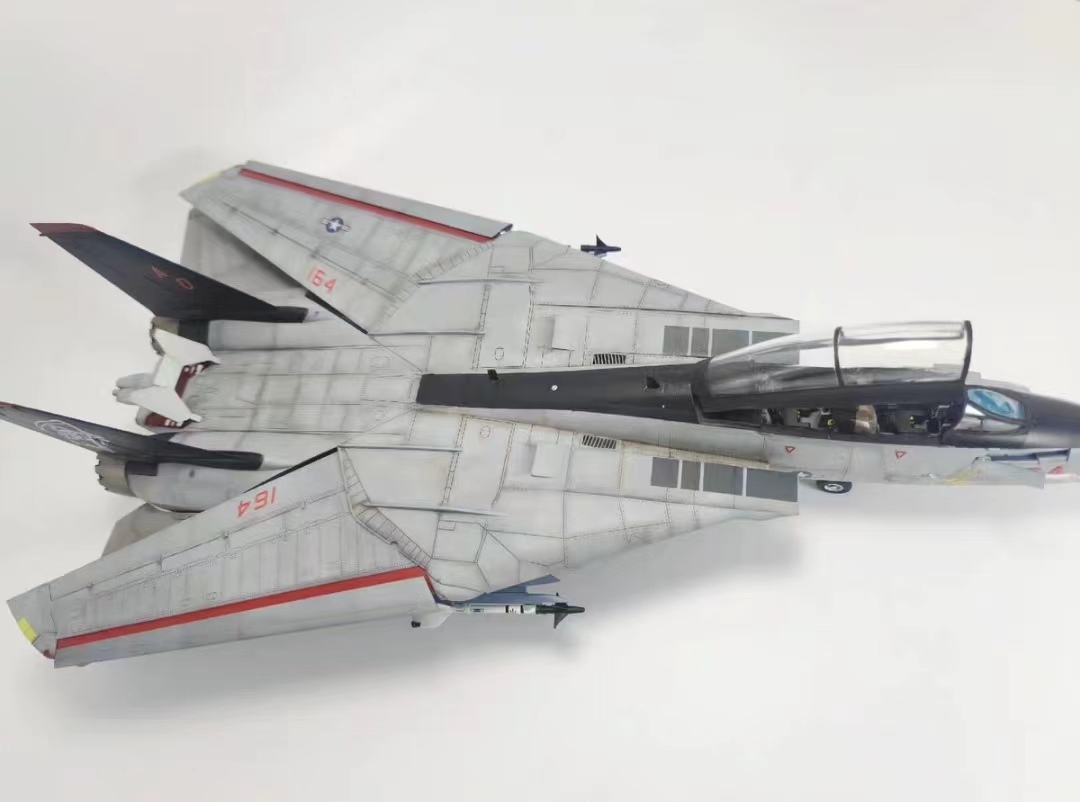 1/48 America navy F-14D Tomcat VF-84 construction painted final product 