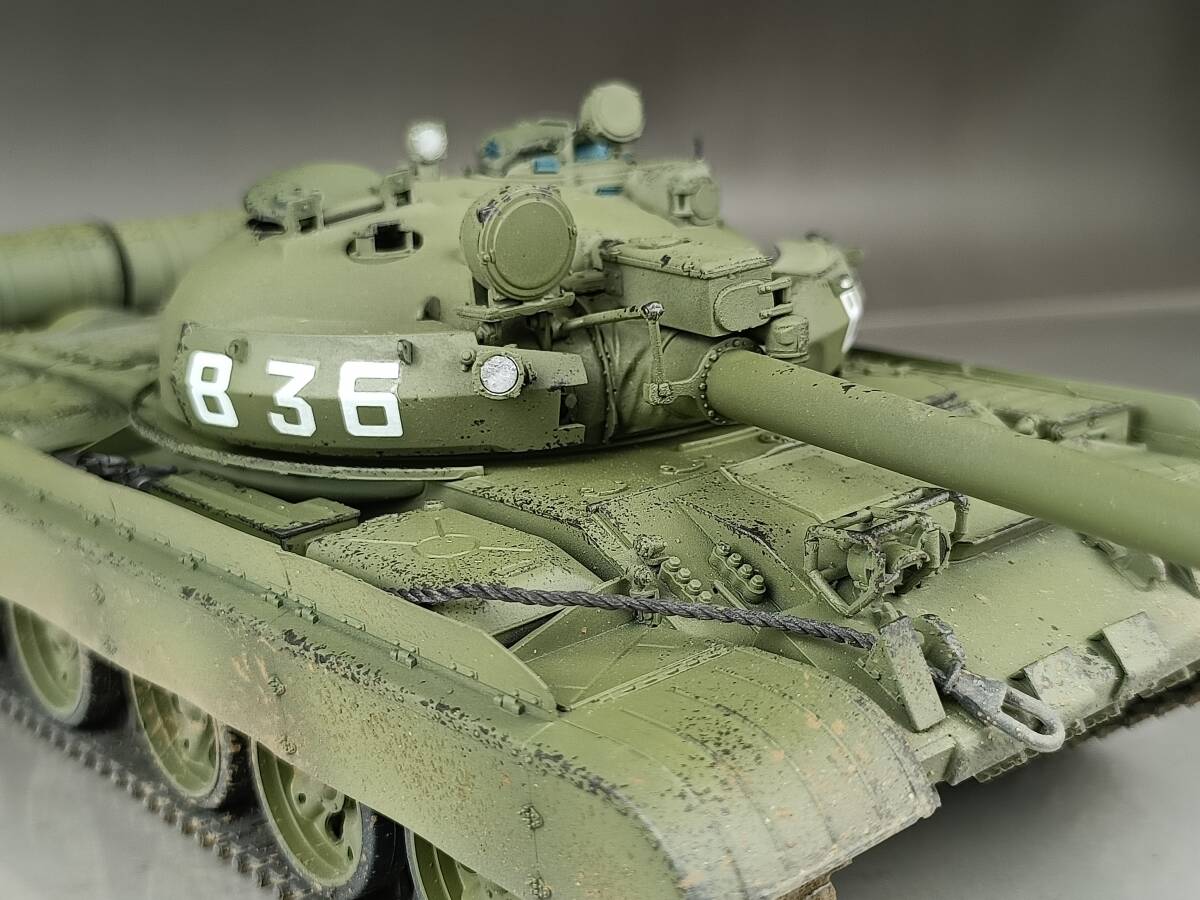 1/35sobietoT-62 BDD танк сборка покрашен конечный продукт 