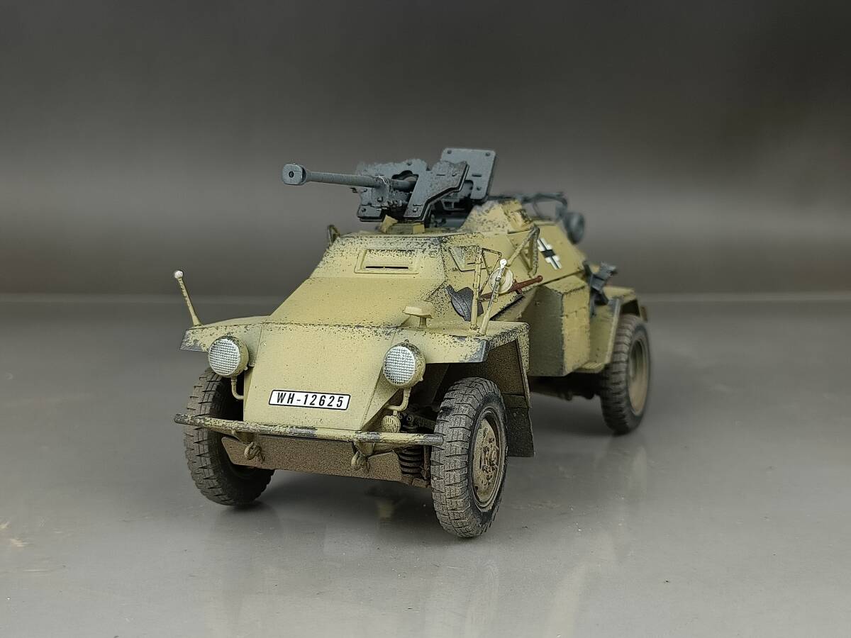 1/35 Germany sd.kfz 221 light equipment . car construction painted final product 