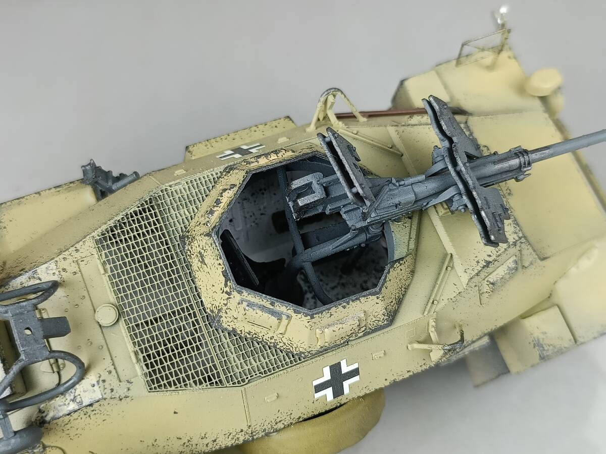 1/35 Germany sd.kfz 221 light equipment . car construction painted final product 